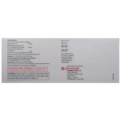 Telma Beta 50 Tablet 10'S - Hypertension-Bet