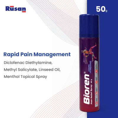 Rusan Bioren Pain Relief Spray 60g - Spray
