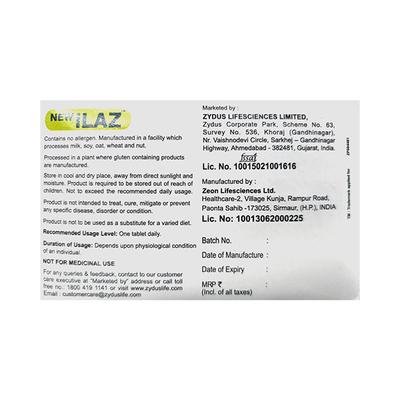ILAZ NEW GLUTEN FREE Tablet 10's - Supplements-Sup