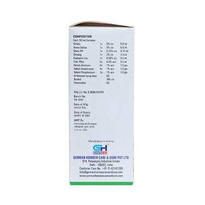 German's Aperitif Tonic - Alfa & Ginseng 500 ml - Speciality Medicine