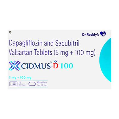 CIDMUS D 100 Tablet 10's - Heart Failure-Ant