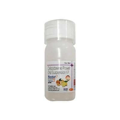 Monotax O 100 Tangy Orange & Lemon Flavor Dry Syrup 30ml - Bacterial Infections-Cep