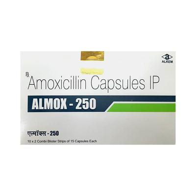 Almox 250mg Capsule 10'S - Bacterial Infections-Pen