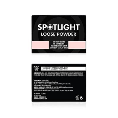 PAC Spotlight Loose Powder Pink 9 gm - Setting Spray