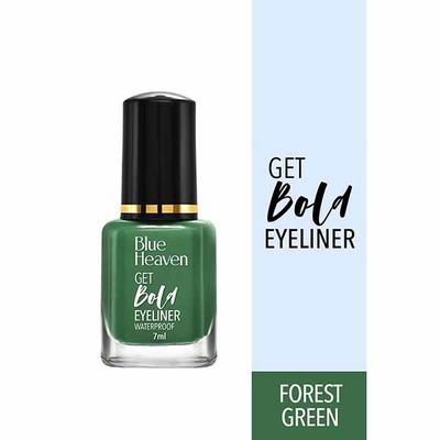 Blue Heaven Get Bold Eyeliner (Waterproof) - Green 7 ml - Eyeliners