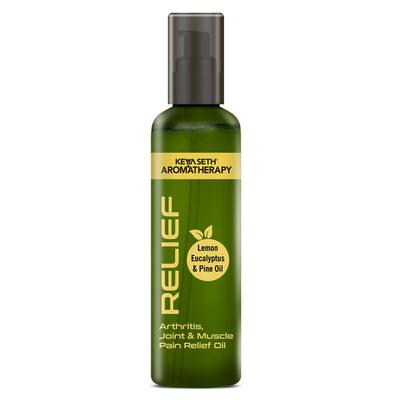 Keya Seth Aromatherapy Relief Oil- Arthritis, Joint & Muscle Pain Relief Oil 120 ml - Essential Oils