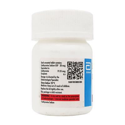 LINORMA T3 20mcg Tablet 100's - Hypothyroidism