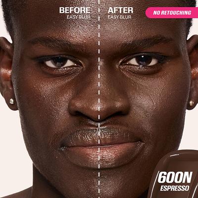 Huda Beauty Easy Blur Natural Airbrush Foundation Espresso 600N 30 ml - Foundation