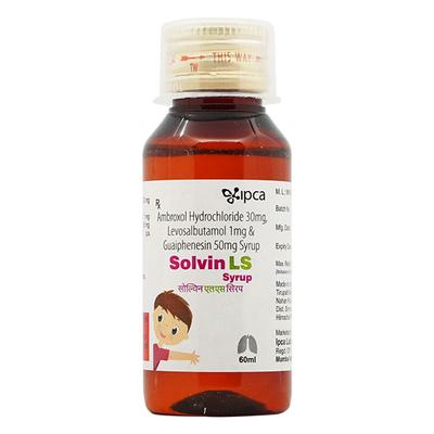 Solvin LS Syrup 60ml - Cough And Cold-Cou