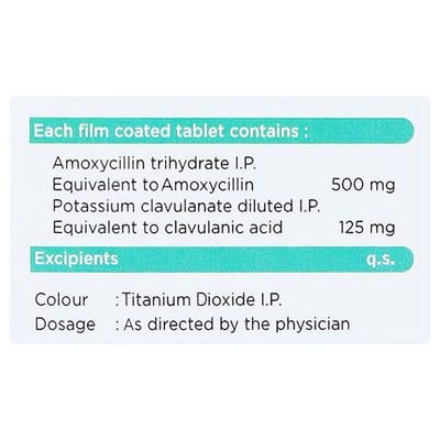 ASTOCLAV 625 Tablet 6's - Bacterial Infections-Pen