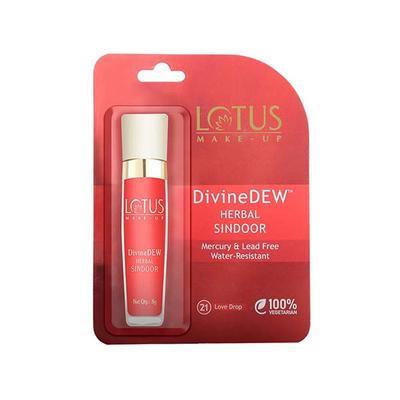 Lotus Make-up Divine Dew Herbal Sindoor Love Drop 21 8 gm - Sindoor