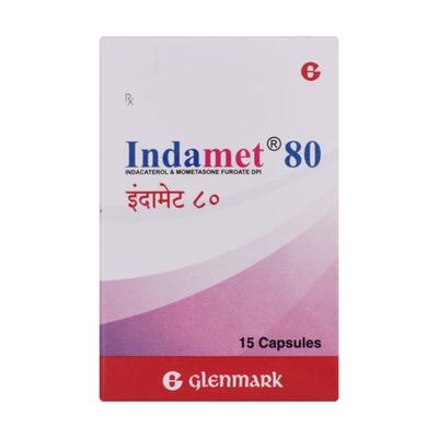 INDAMET 80 Capsule 15's - Asthma/COPD-Ast