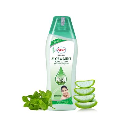 Ayur Herbals Aloe & Mint Body Lotion 1000 ml - Personal Care (Ayush)