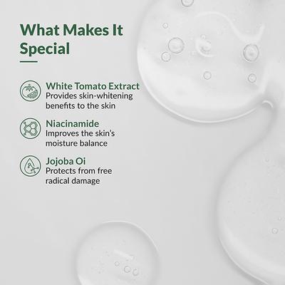 Fixderma Tomaglow Face Cleanser with White Tomato Extract, Niacinamide with Jojobo Oil 100 gm - Face Wash & Cleansers