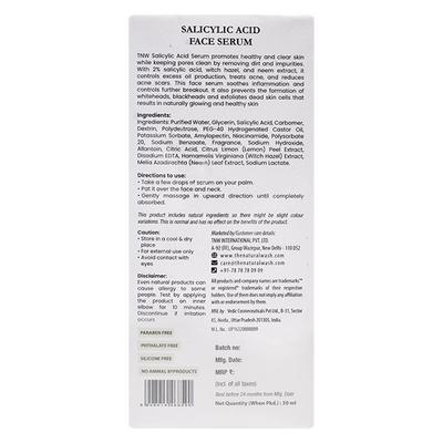 The Natural Wash Salicylic Acid Face Serum 30 ml - Lotions & Creams