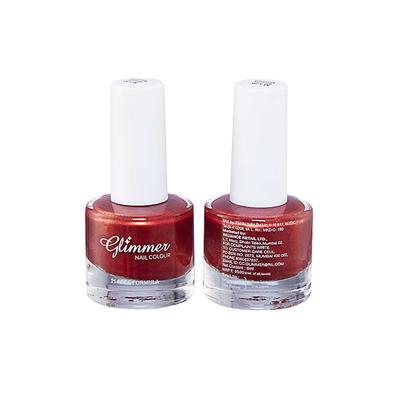 Glimmer Nail Enamel Bloody Maroon 8 ml - Nail Polish