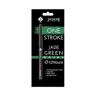 Jaquline USA One Stroke Jade Green Kajal 0.3 gm - Kajal & Kohls
