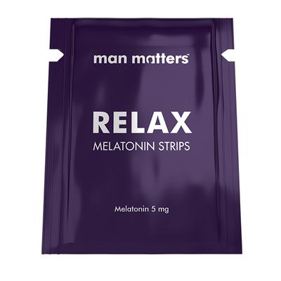 Man Matters Relax Melatonin Strips For Deep, Improved & Quality Sleep (Pack of 30) 1's - Multi-Vitamins