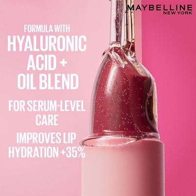 Maybelline New York Serum Lipstick (Satin) 8Hr Hydration+one-swipe bold color - 106 Maybe It's Soft 4.3 g - Lipsticks