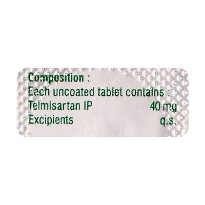TELISCOPE 40mg Tablet 10's - Hypertension-Ang