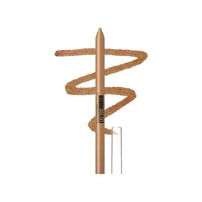Maybelline New York Tattoo Eye Liner Gel Color Pencil, Metallic Finish, Bronze Glitz 1.2 gm - Eyeliners