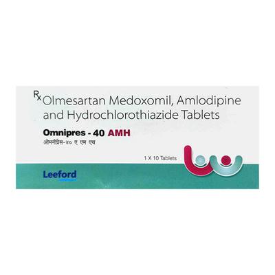 OMNIPRES 40 AMH Tablet 10's - Hypertension-Ana