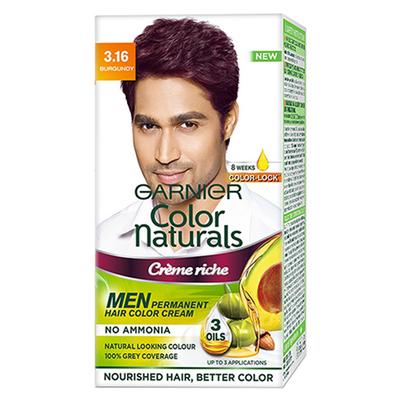 Garnier Color Naturals Men Creme Riche - 3.16 Burgundy (35 ml + 30 gm) - Crème