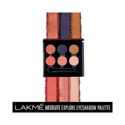 Lakme 29384 - LkAbs Explore EyeShadow Desert Sunset 10 gm - Eye Shadow Palettes