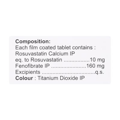 ROSUPACK F Tablet 10's - High Cholesterol-Dys
