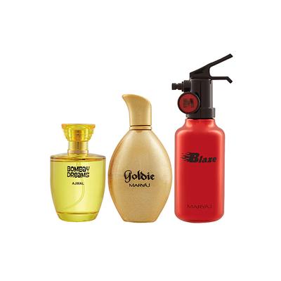 Ajmal Bombay Dreams & Maryaj Goldie & Maryaj Blaze EDP 1's - Perfumes (Edt/Edp)