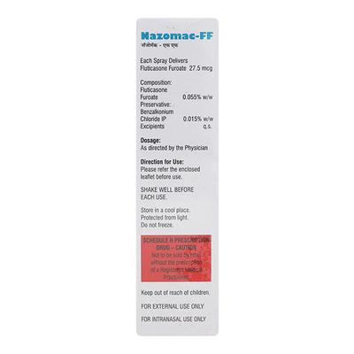 Nazomac FF 0.055% Nasal Spray 1'S - Nasal Congestion-Nas