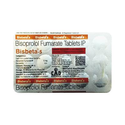 BISBETA 5 Tablet 15's - Hypertension-Bet