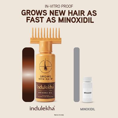 Indulekha Bringha Oil Grows New Hair 100 ml - Hair Oils
