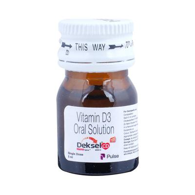 DEKSEL CD NANO SUGAR FREE 60000iu Syrup 5ml - Supplements-Vam