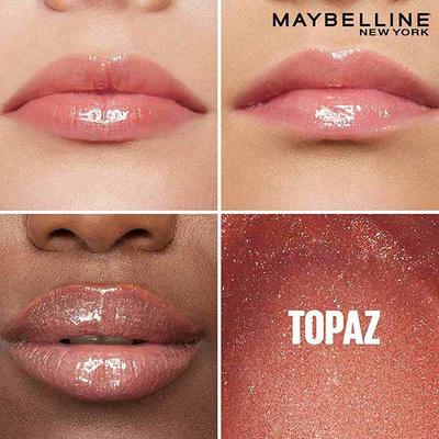 Maybelline New York Lifter Gloss Moisturizing, Tinted Lip Gloss With Hyaluronic Acid, Topaz 5.4 ml - Lip Glosses