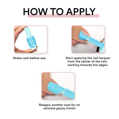 SUGAR POP Nail Lacquer 03 Aqua Babe 10 ml - Nail Polish