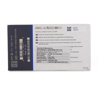 CooperVision ASPIRE PRO Monthly Disposable Spherical Silicone Hydrogel Lenses (3 Lenses) (Power -2.00) - Eyecare Lenses