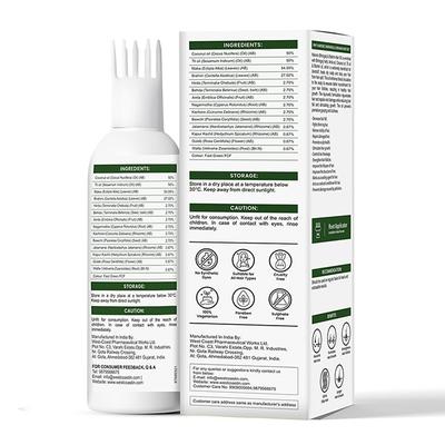 Haironic Bhringraj & Brahmi Hair Oil 100 ml - Hair Oils