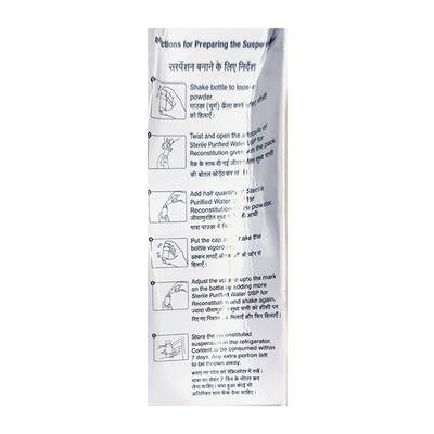 MONOCEF O 50 DELICIOUS PINEAPPLE PEPPERMINT FLAVOUR Oral Suspension 30ml - Bacterial Infections-Cep