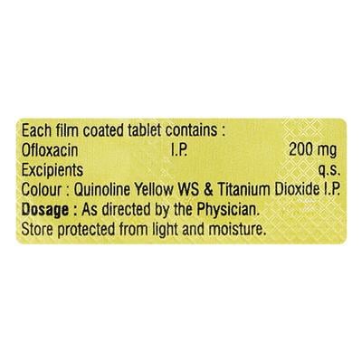 FESTIVE 200 Tablet 10's - Bacterial Infections-Qui