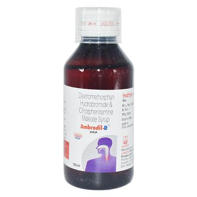 Ambrodil D Sugar Free Syrup 100ml - Cough And Cold-Cou
