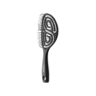 Vega Hair Brush,Vented Hair Brush for Women and Men, for Quick Blow Drying, Wet and Dry Hair (DTB-03) 107 gm - Hair Brushes