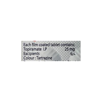 MIGRASEIZ 25 Tablet 10's - Epilepsy/Convulsion-Ant