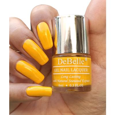 DeBelle Gel Nail Lacquer Caramello Yellow Yellow Nail Polish 8 ml - Nail Polish