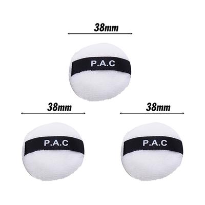 PAC Mini Cotton Puff Round White 3's - Sponges & Applicators