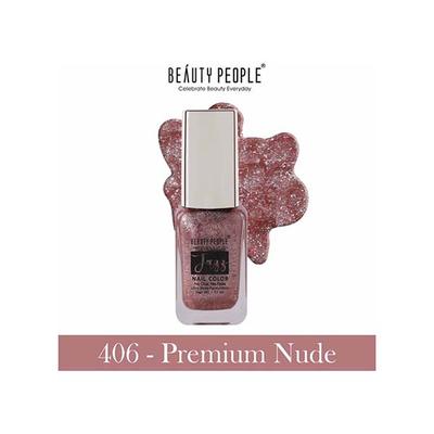 Beauty People Jazz Nail Color 406 Premium Nude 11 ml - Nail Polish