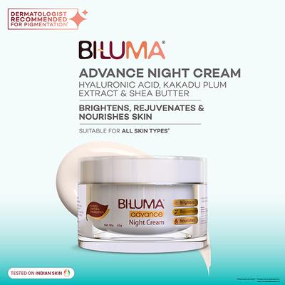 Biluma Advance Night Cream 45 gm - Night Cream