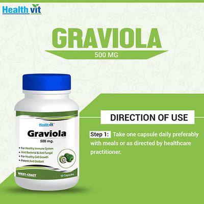Healthvit Graviola-Capsules 60's - General Health