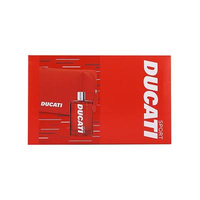Ducati Sport Gift Set (Eau De Toilette + Toiletry Bag) 100 ml - Men Perfumes (Edt/Edp)