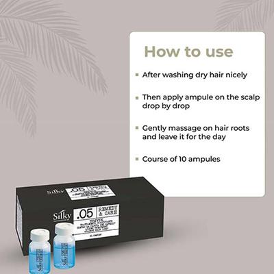 Silky Technobasics .05 Trivix Aiding Treatment Against Hair Loss (10ml/10Pcs) 10's - Hair Treatment